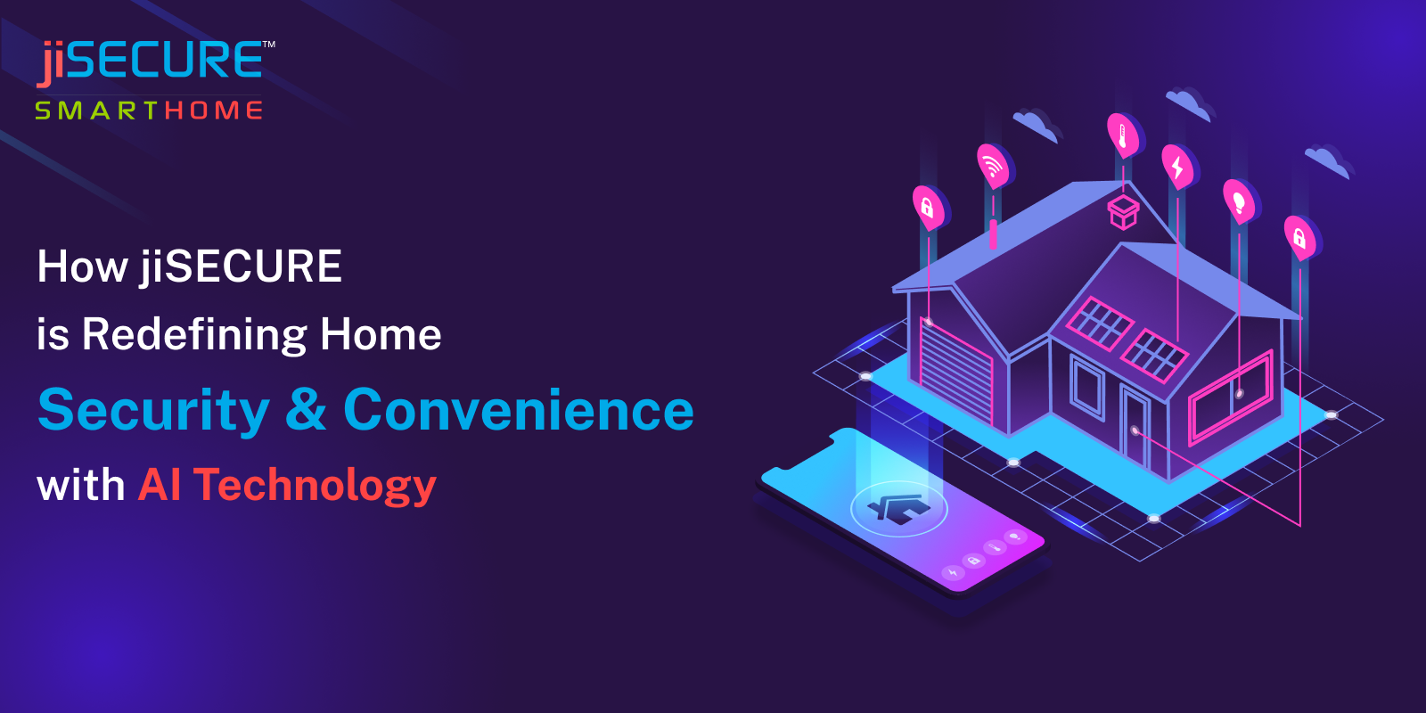 How jiSECURE is Redefining Home Security and Convenience with AI Technology