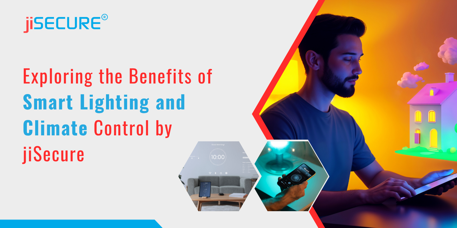 Exploring the Benefits of Smart Lighting and Climate Control by jiSecure
