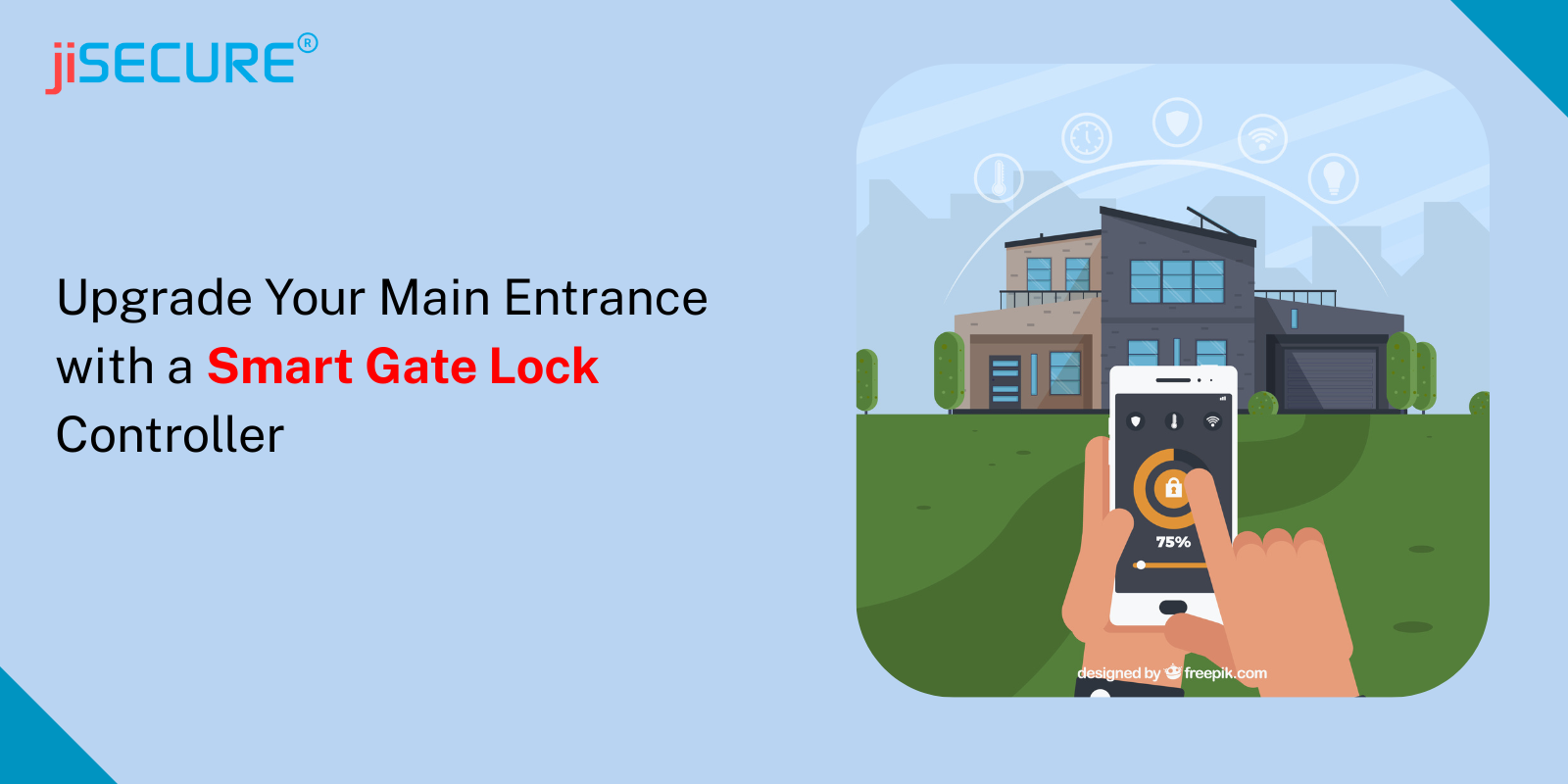 Upgrade Your Main Entrance with a Smart Gate Lock Controller